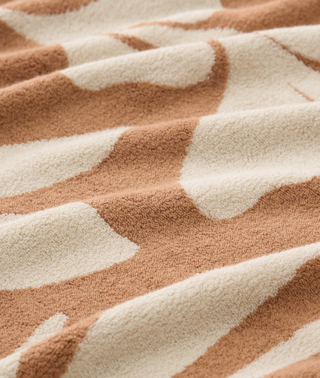 BATH TOWEL / Botanical SIENNA×CREAM | ROYAL-PHOENIX OF THE SEAS