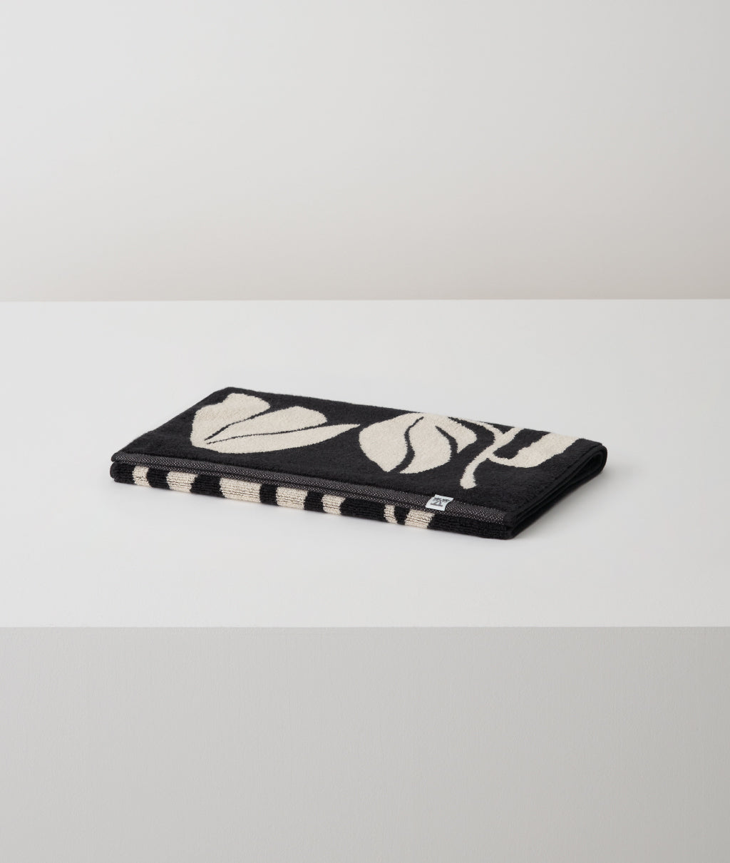 FACE TOWEL / Botanical CHARCOAL×CREAM | ROYAL-PHOENIX OF THE SEAS