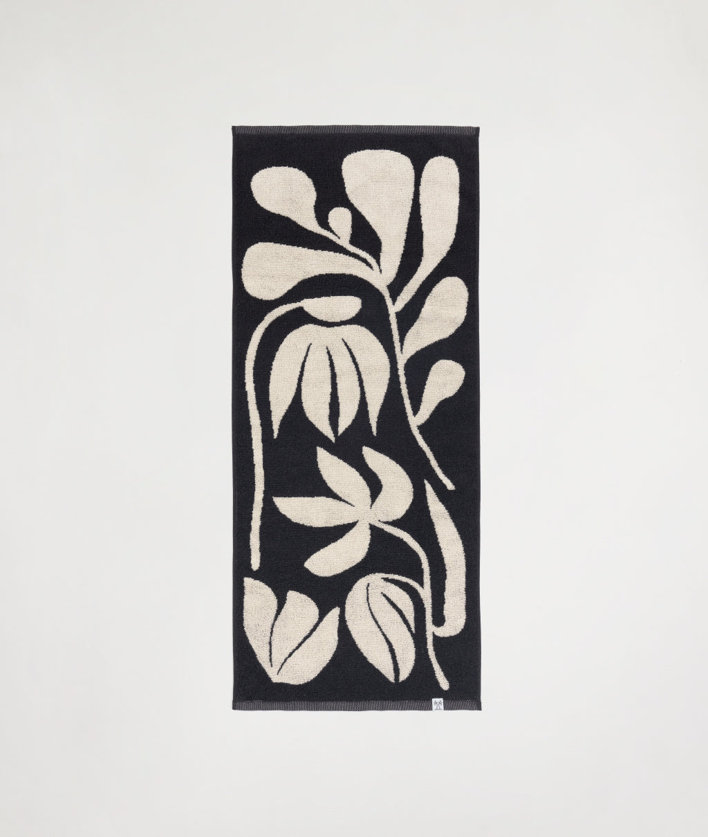 FACE TOWEL / Botanical CHARCOAL×CREAM | ROYAL-PHOENIX OF THE SEAS