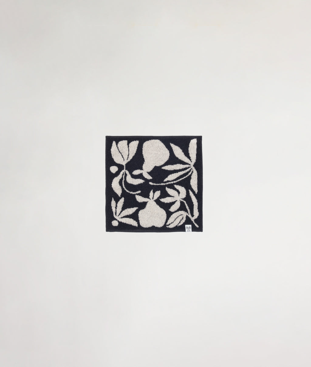 洋画 HANDKERCHIEF TOWEL / Botanical CHARCOAL×CREAM | ROYAL-PHOENIX OF