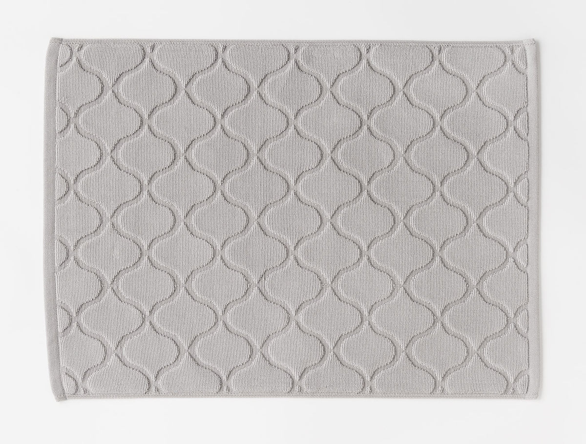 BATH MAT / TILE / GREY