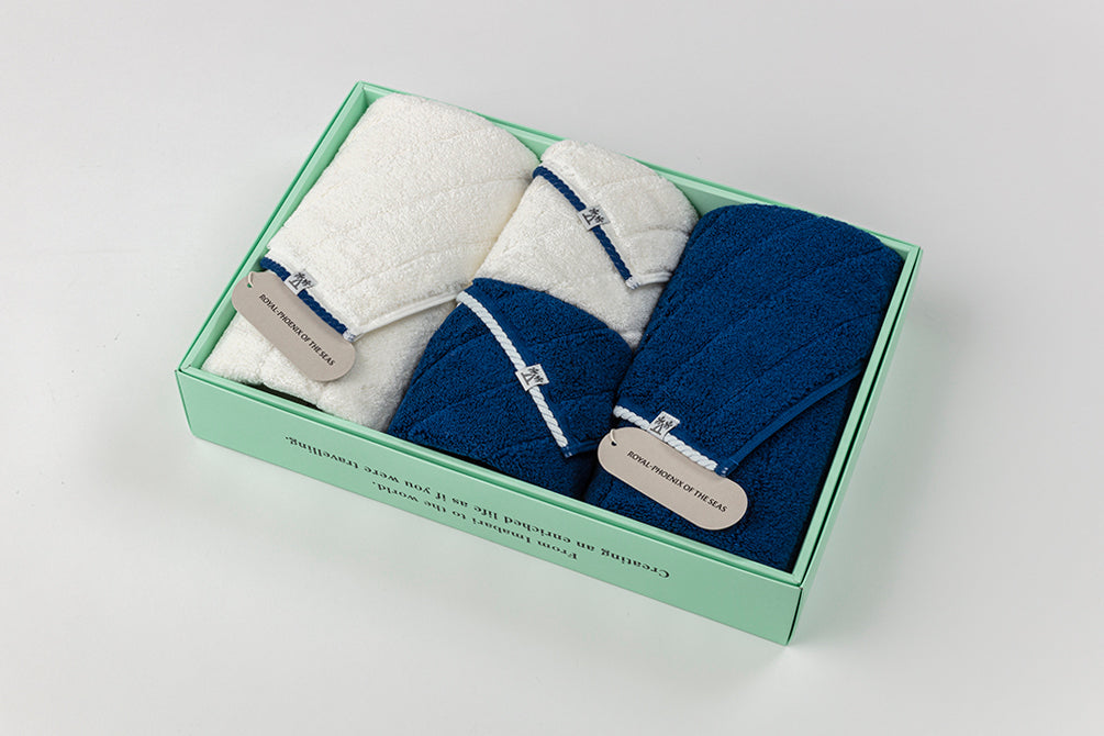 PREMIUM CABIN TOWEL GIFT BOX / M size  set-1