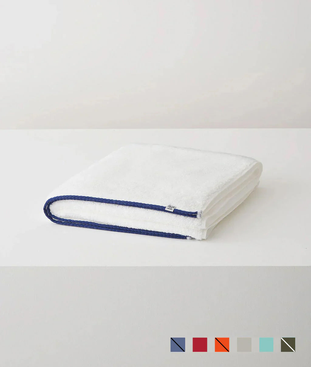 CABIN TOWEL BATH TOWEL / WHITE