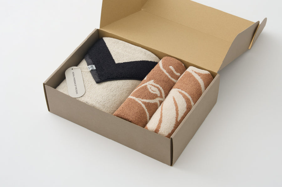 AMBIENT TOWEL GIFT BOX / L size  set1